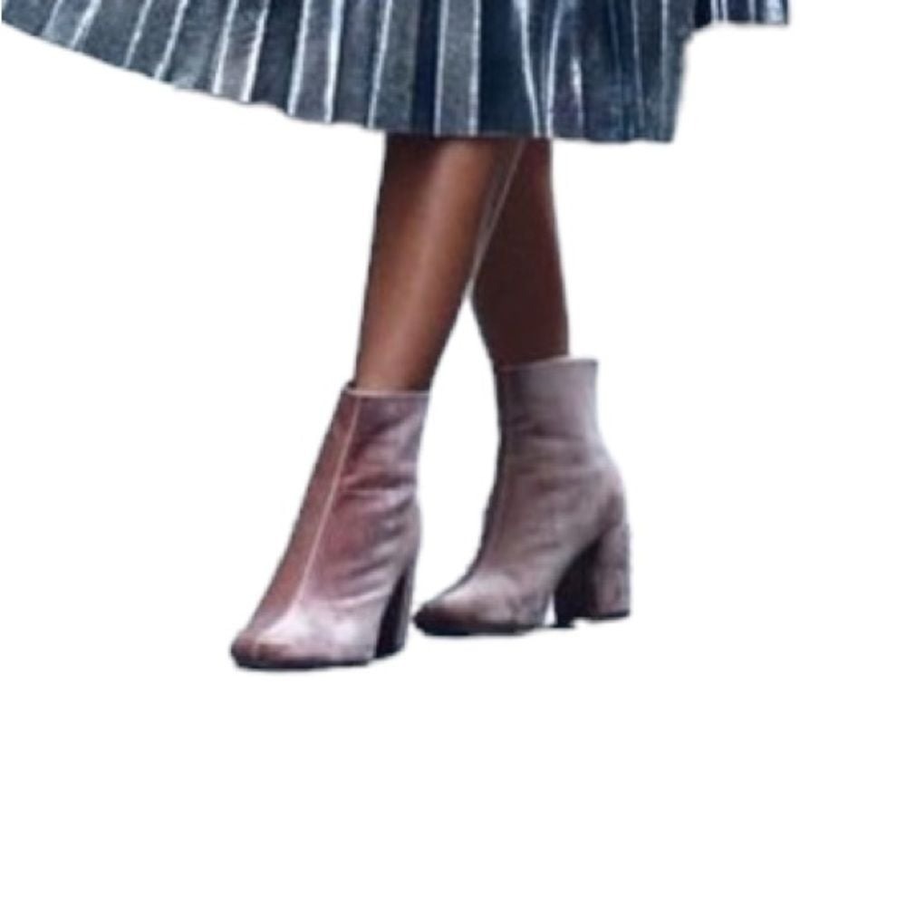 NWT Rag and bone Dove Velvet Drea boots size 5 - Picture 3 of 11